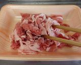 大根間引き菜のヘルシー中華丼作り方1写真