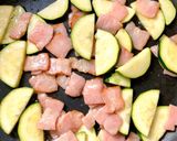 ズッキーニとベーコンの炒飯作り方3写真