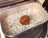 メスティンでしらすと梅干しの炊き込みご飯作り方2写真