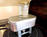 メスティンでしらすと梅干しの炊き込みご飯作り方3写真