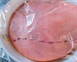 朝食に♪トロトロお好み焼き風サンドイッチ作り方5写真