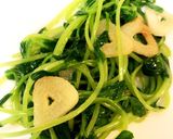 超簡単〜豆苗ゴマ油炒め作り方5写真