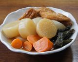 さつま揚げと大根の煮物作り方5写真