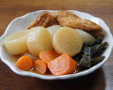 さつま揚げと大根の煮物作り方5写真