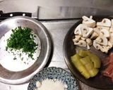 茄子の煮浸しとマッシュルームのペンネ作り方1写真