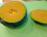 栗カボチャ皮まで食べよう丸ごとグラタン作り方5写真