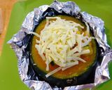 栗カボチャ皮まで食べよう丸ごとグラタン作り方8写真