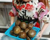 リカちゃん♡むかごの塩バター炒めꕤ*.ﾟ作り方2写真