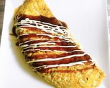 簡単！千切りキャベツ☆そば入りとん平焼き作り方6写真