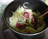 しらたき牛丼作り方1写真