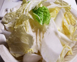 白菜と豚薄切り肉キノコのとろ～り味噌旨煮作り方2写真
