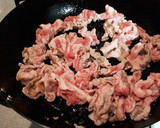 白菜と豚薄切り肉キノコのとろ～り味噌旨煮作り方3写真