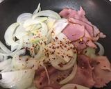 ふわトロ卵とベーコンのパスタ作り方2写真