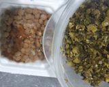 納豆カルボナーラうどん作り方2写真