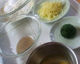 低カロリー！？ほうれん草deチーズパン作り方1写真