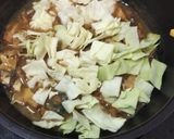 鯖味噌煮缶詰と、キャベツの簡単炒め作り方3写真