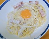 カルボナーラ風(？)チーズクリームパスタ作り方11写真