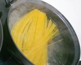 カルボナーラ風(？)チーズクリームパスタ作り方6写真