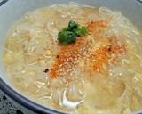 豚バラときのこの具沢山キムチ煮麺(温麺)作り方12写真