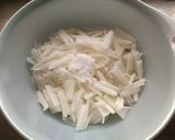 大根とホタテ貝柱（缶詰）のマヨサラダ作り方3写真