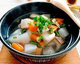 根菜たっぷり★食べる中華風スープ作り方4写真