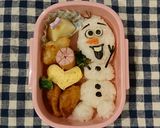 ☆アナ雪 オラフ キャラ弁☆作り方3写真
