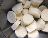 秋なので☆さつまいも☆リンゴのきんとん作り方4写真