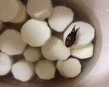 秋なので☆さつまいも☆リンゴのきんとん作り方5写真