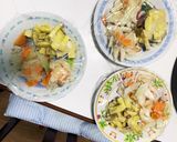全てレンジ2種のかき揚げあんかけ卵とじ作り方21写真
