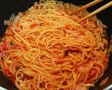 グツグツ煮込みパスタ(トマト)作り方4写真