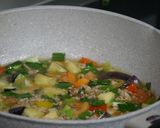 奈良のいろどりキーマカレー作り方4写真