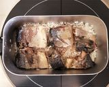 メスティンで鯖水煮炊き込みご飯作り方1写真