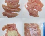 鶏ささみとネギとブロッコリーの塩麹炒め作り方1写真
