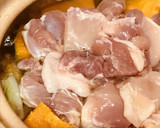 鶏むね肉をカボチャでかこむお鍋作り方3写真