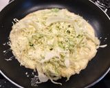 簡単もちもち！キャベツチヂミ作り方3写真