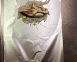 フライパン1つで鮭ときのこのホイル焼き作り方4写真