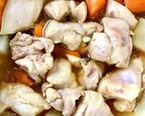 とろ旨♡鶏肉と大根のあんかけ＊治部煮風作り方5写真