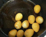 ささ身の柚子こしょう揚げとうずら卵煮作り方7写真