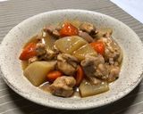 とろ旨♡鶏肉と大根のあんかけ＊治部煮風作り方7写真