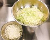 オムソバ（てしおこども食堂）作り方1写真