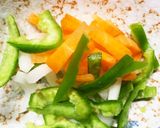全てレンジ味噌ダレメンチカツとじ丼作り方1写真
