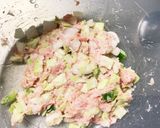 全てレンジ味噌ダレメンチカツとじ丼作り方4写真