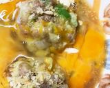 全てレンジ味噌ダレメンチカツとじ丼作り方14写真
