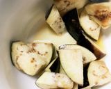 全てレンジ豚こまなすさつま芋甘味噌炒煮作り方10写真