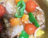 全てレンジ豚こまなすさつま芋甘味噌炒煮作り方20写真