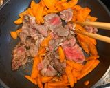 牛肉とニンジンの簡単味噌炒め作り方7写真
