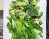 鶏ささみとネギとブロッコリーの塩麹炒め作り方3写真