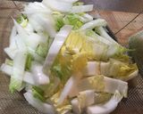白菜のお味噌汁作り方2写真