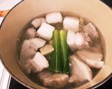 さんざしジュースで作る豚肉の角煮作り方2写真