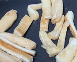 はやと瓜と油揚げの炒め物作り方5写真